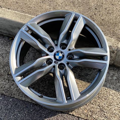 18” BMW M Sport Original Rim , Car Accessories, Tyres & Rims on Carousell