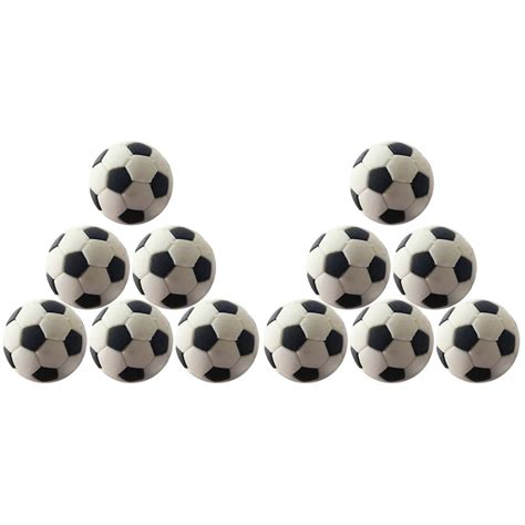 12 Pcs Mini House Football Figurines Mini House Soccer Ball Ornaments ...