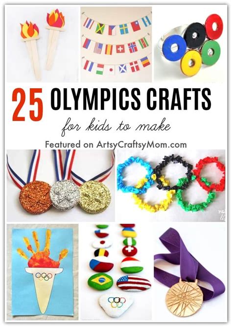 25 Outstanding Olympic Crafts for Kids to Make