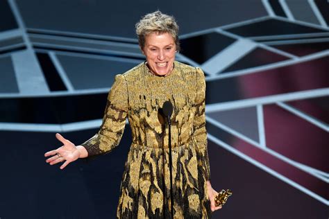 How Frances McDormand’s Oscar Speech ‘Super-Charged’ Inclusion Riders ...