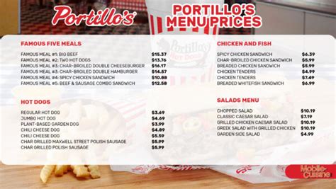 Updated Portillo’s Menu and Prices + Top Sellers (2024)