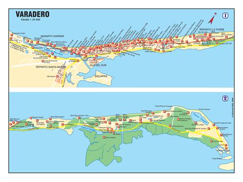 Cuba Montanhas Mapa