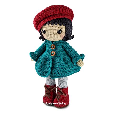 Free Crissy crochet doll amigurumi pattern - Amigurumi Today