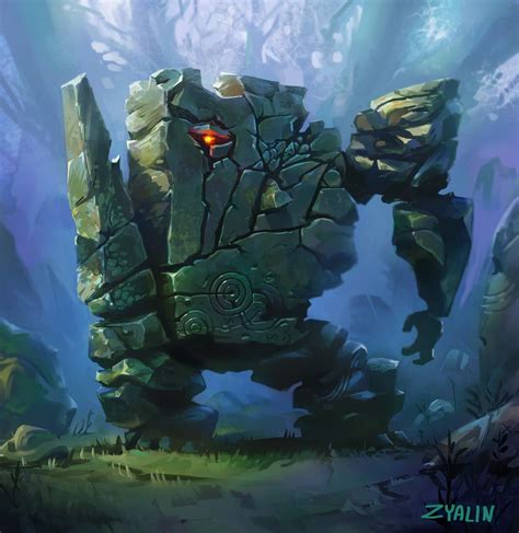 ArtStation - Rock Golem