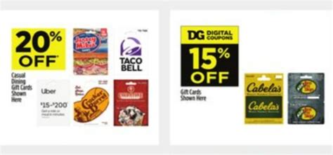 Dollar General: Gift Card Deals For Uber, Google Play, Jersey Mike's ...