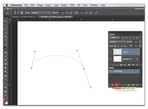 Solved: Photoshop CC 2015: How To Create A Curved Line Wi... - Adobe ...