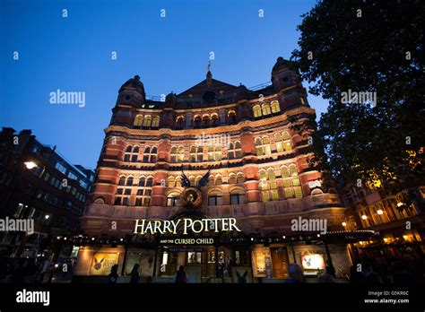 The Palace Theatre on Shaftesbury Avenue, London with Harry Potter and ...