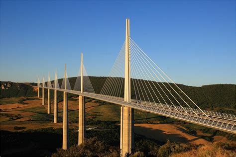 Millau (12. Aveyron) - Millau Viaduct (A75) / Viadukt von Millau (A75 ...