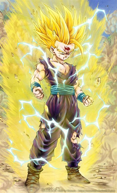 Super Saiyan 2 Gohan Kamehameha Wallpapers - Wallpaper Cave