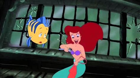 The Little Mermaid - Sunken Ship and Shark Scene HD | Mickey Mouse