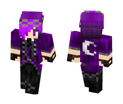 Download Warrior Girl in Purple Minecraft Skin for Free ...