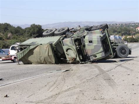 Military Convoy Crashes on I-15 | Murrieta, CA Patch