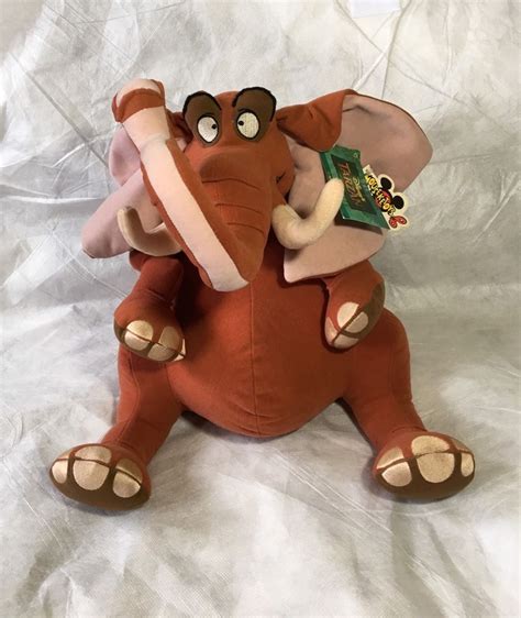 Disney Tantor Tarzan Elephant Plush Toy Stuffed Animal 14" 1999 Store ...