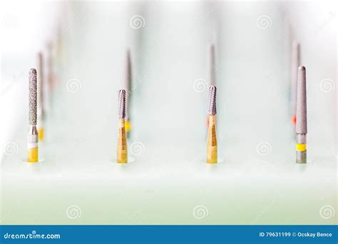 Dental drill bits stock image. Image of dental, equipment - 79631199