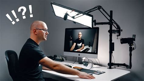 Entire Youtube Studio Setup ON ONE DESK! - YouTube