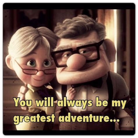 Pics For > Up Movie Ellie And Carl Quotes | Up movie quotes, Together ...