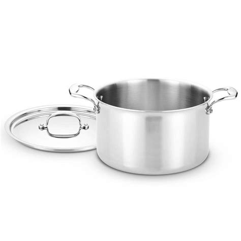 Heritage Steel 8 Quart Stock Pot with Lid | Because You Cook