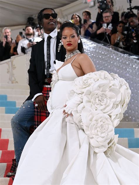 Rihanna and ASAP Rocky 2023 Met Gala: Photos of Outfits