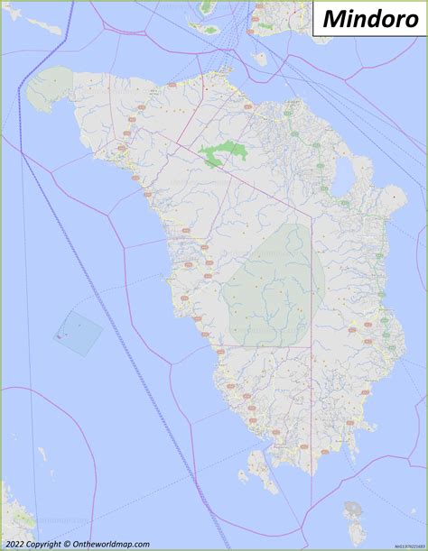 Mindoro Island Map | Philippines | Discover Mindoro Island with ...