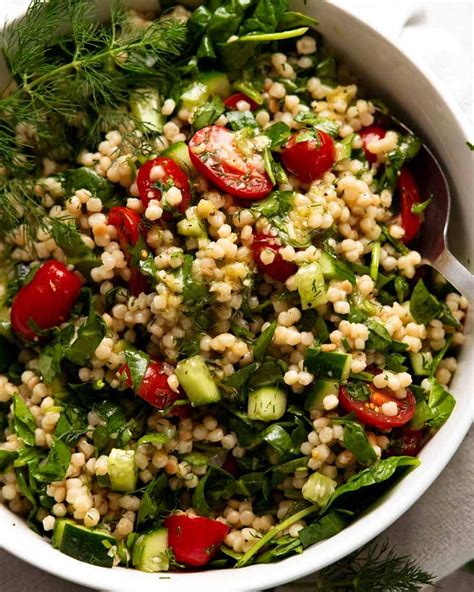 Pearl Couscous Salad – Tastes Like Happy – Food & Recipe Blog