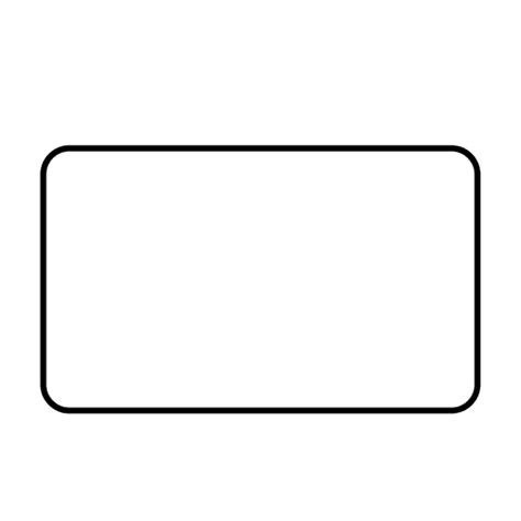 Rectangle shape stroke - Transparent PNG & SVG vector file