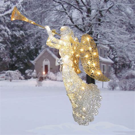 Three Posts™ Angel Christmas Decoration Lighted Display & Reviews | Wayfair