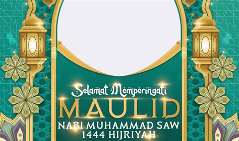 333 Background Maulid Nabi Vector 1444 Hijriah untuk Membuat Banner ...