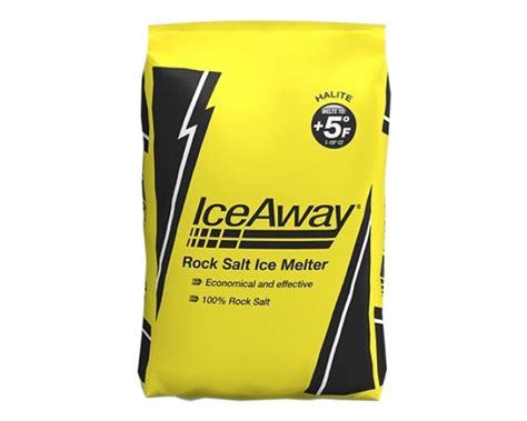 Ice Away Rock Salt 50 Lbs for Sale | Ninja De-Icer