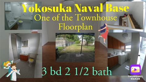 YOKOSUKA NAVAL BASE: Townhouse /3 bd/ 2 1/2 bath - YouTube