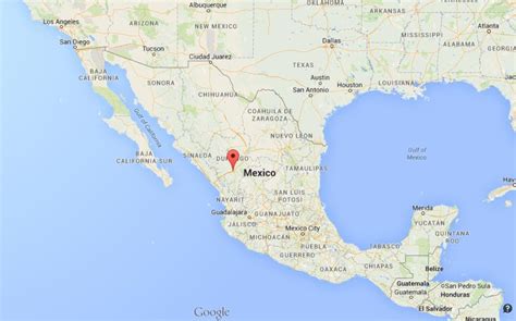 Durango Mexico Map