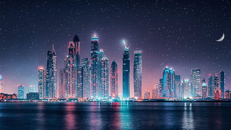 Nighttime in Dubai - Image Abyss