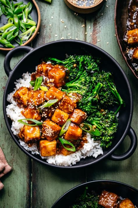 Tofu Teriyaki - Crowded Kitchen