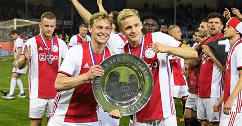 Football: Ajax complete domestic double after winning Dutch league for ...