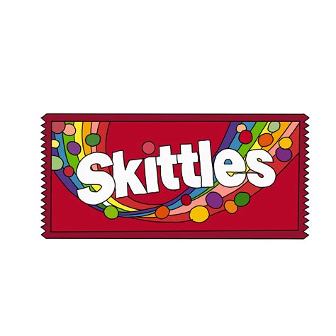 Skittles Bag Sticker by Tyler Ward in 2021 | Skittles, Skittles bag ...