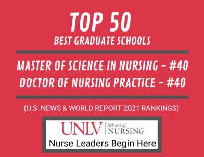 UNLV School of Nursing Rises in New U.S. News & World Report Rankings ...