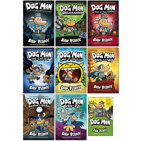 Dog Man Series 9 Books Collection Set With World Book Day | The Book Bundle