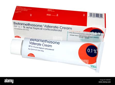 Betamethasone Valerate steroid cream used to treat inflamed skin ...