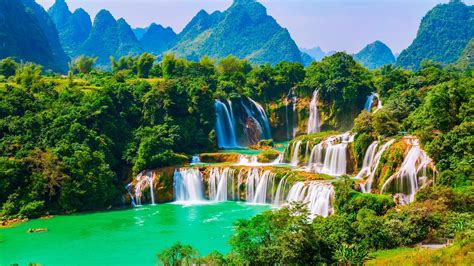 Ban Gioc Waterfall - Ban Gioc waterfall & Ba Be Lake 3 day from Hanoi ...