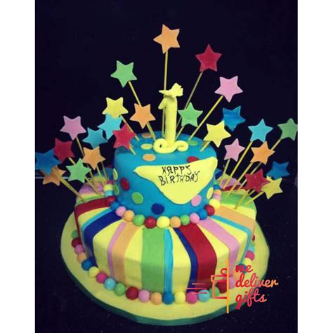 Birthday Stars Cake | We deliver gifts - Lebanon