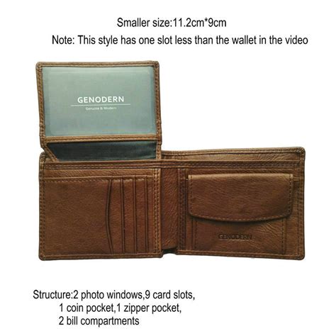 RFID Blocking Genuine Leather Wallet with Card Holders – OnInitiative.com