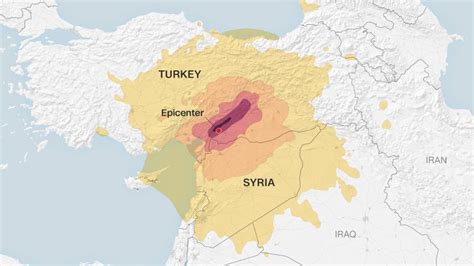 Maps: Aftershocks felt across the region after major earthquake hits ...