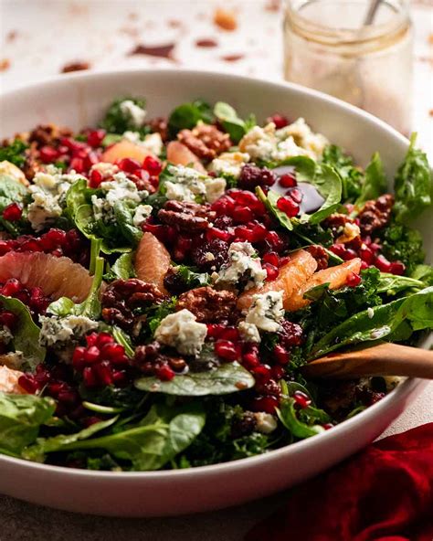 Pomegranate Salad & Holiday Salad Marathon! | RecipeTin Eats