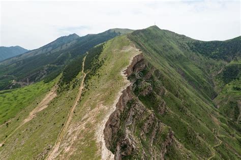 Above View of Sharp Cliff Edge Stock Photo - Image of nature, sharp ...