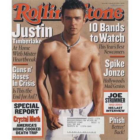 Justin Timberlake Rolling Stone US magazine (456608) 23 JANUARY 2003