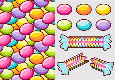 Smarties Candy Vector Elements 117205 Vector Art at Vecteezy