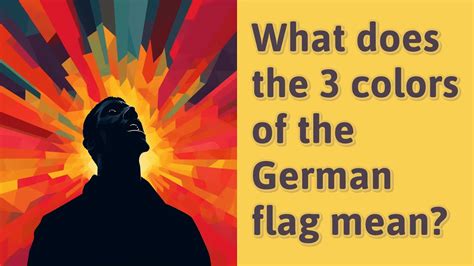 What does the 3 colors of the German flag mean? - YouTube