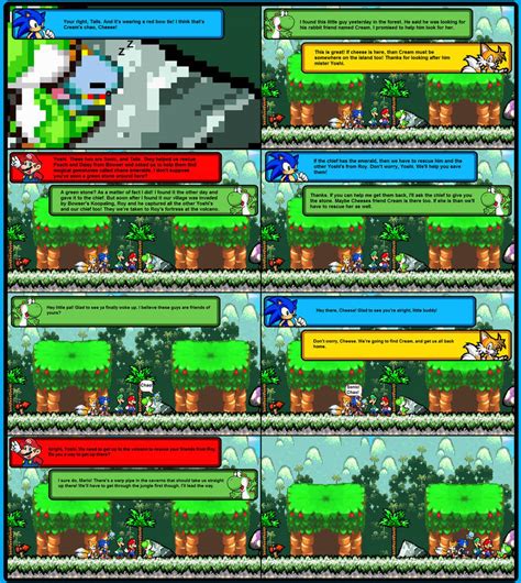 Mario and Sonic comic Ep.2 p.13 by Lazbro64 on DeviantArt