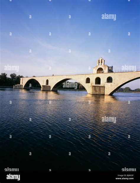 Bridge at Avignon, France Stock Photo - Alamy