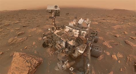 NASA's Curiosity Rover takes valiant selfie as it weathers Mars' huge storm