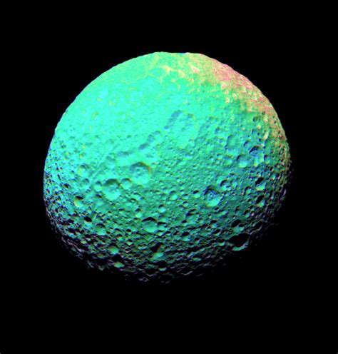 Saturn's Moon Mimas Photograph by Nasa/jpl/ssi/science Photo Library ...